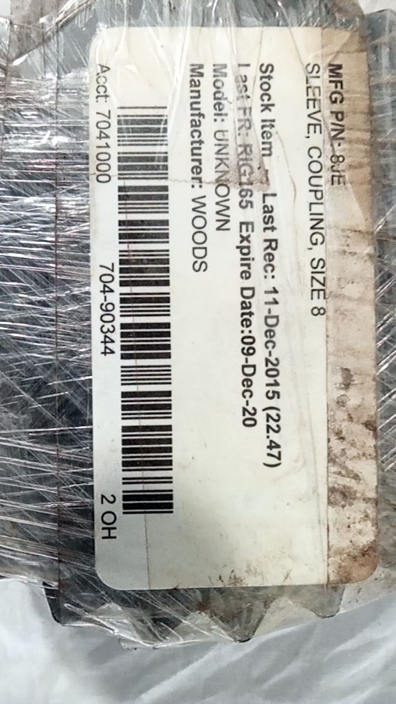SLEEVE, COUPLING