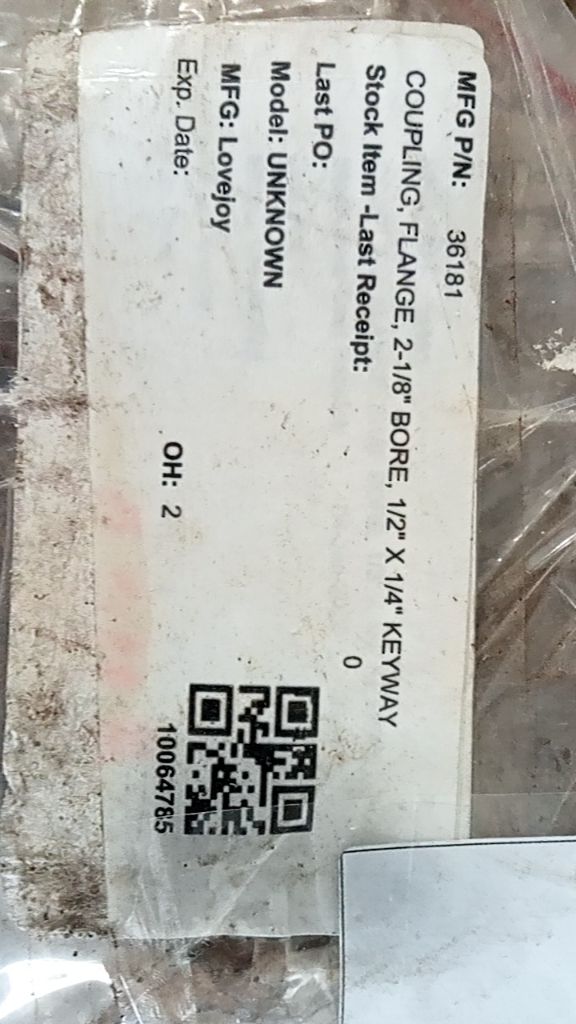 COUPLING, FLANGE