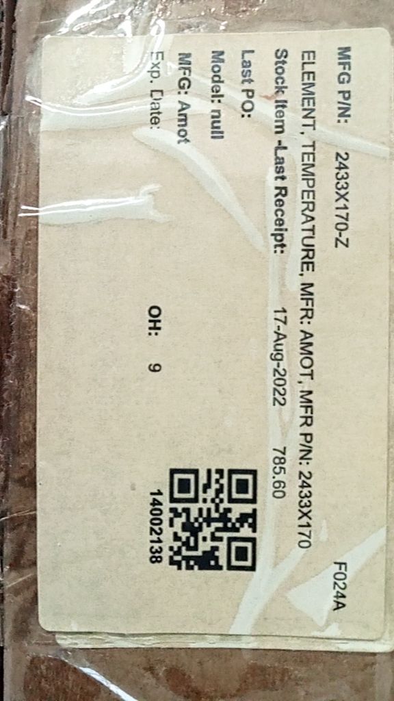 TEMPERATURE ELEMENT