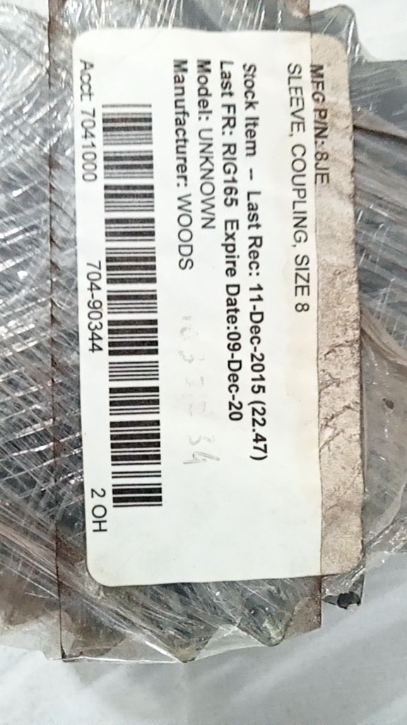 SLEEVE, COUPLING