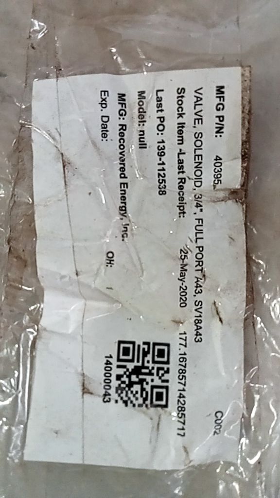 VALVE, SOLENOID