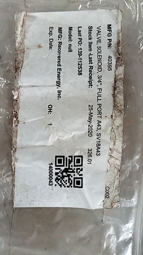 VALVE, SOLENOID