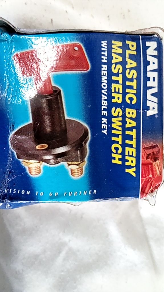 PLASTIC BATTERY MASTER SWITCH