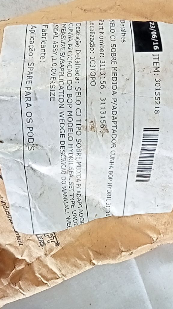 WEDGE SEAL ASSY,1.0,OVERSIZE