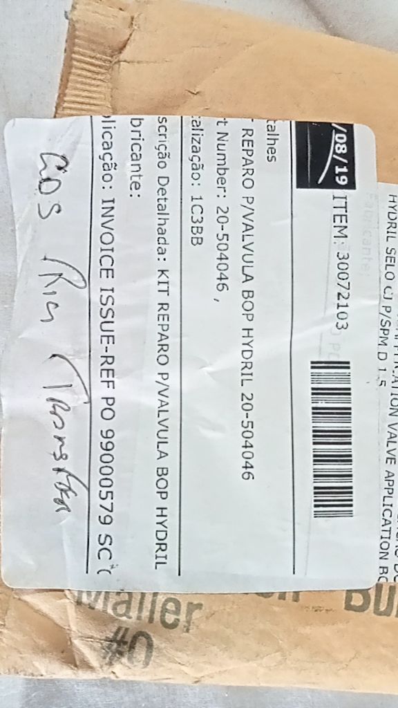 BOP Valve Repair Kit