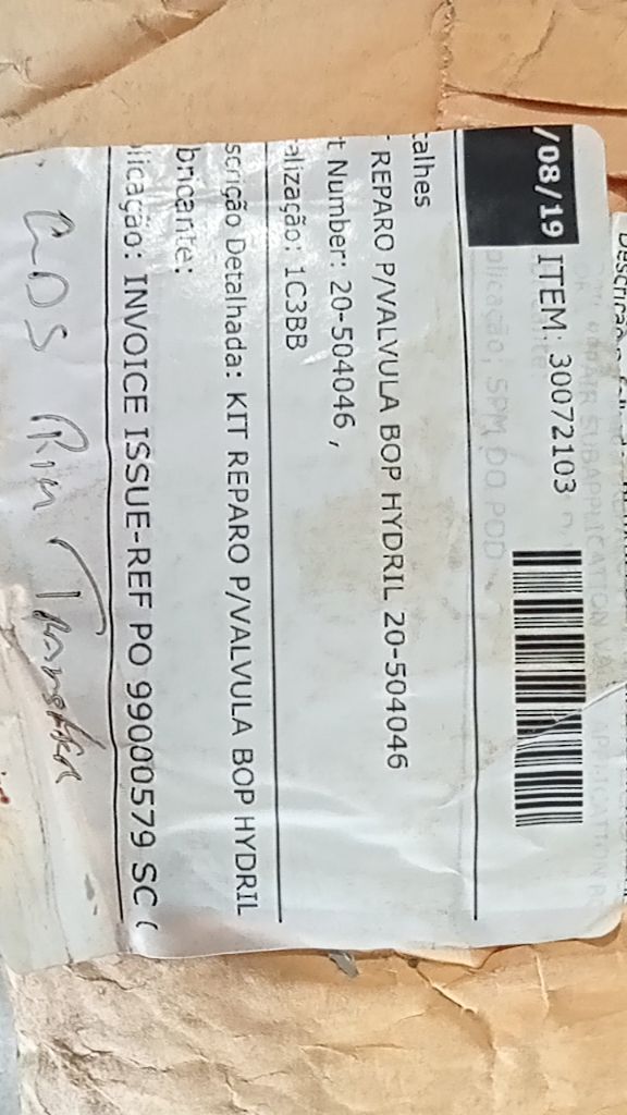 VALVE REPAIR KIT