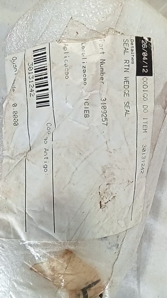 SEAL RTN WEDGE SEAL