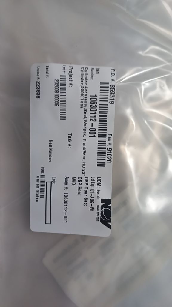 Cylinder Accessory Seal