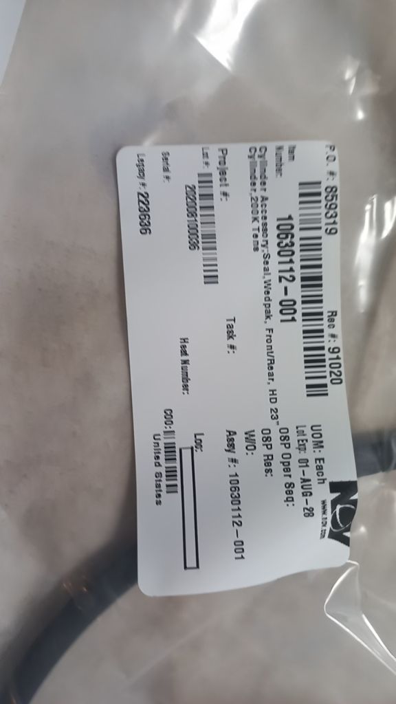 Cylinder Accessory Seal