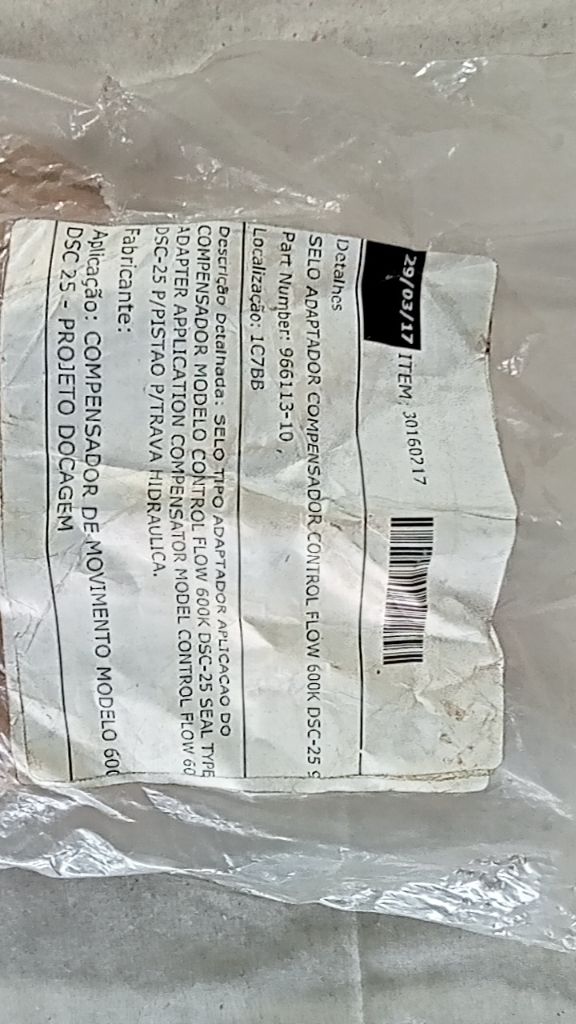 SELO TIPO ADAPTADOR