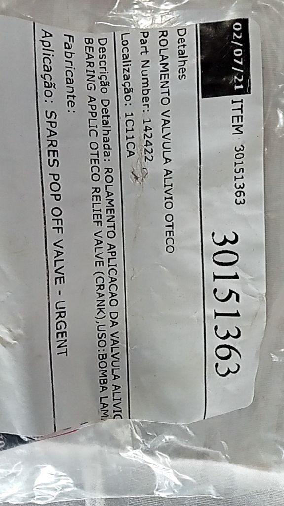 RELIEF VALVE