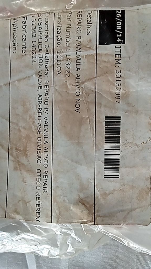 Repair Kit for Air-Release Valve