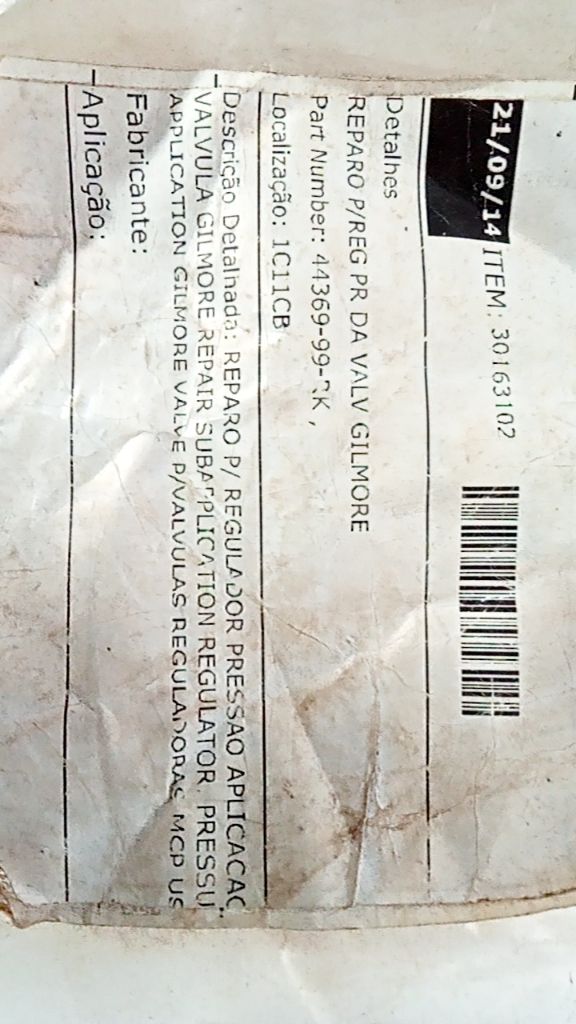 Pressure Regulator Repair Kit