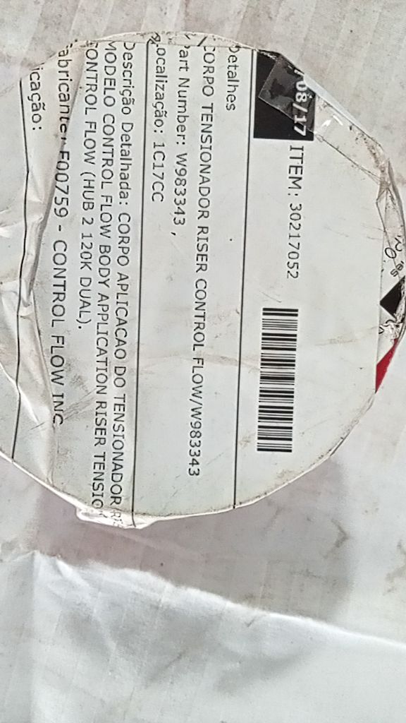CORPO TENSIONADOR RISER