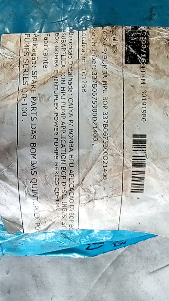 SPARE PARTS FOR PUMPS