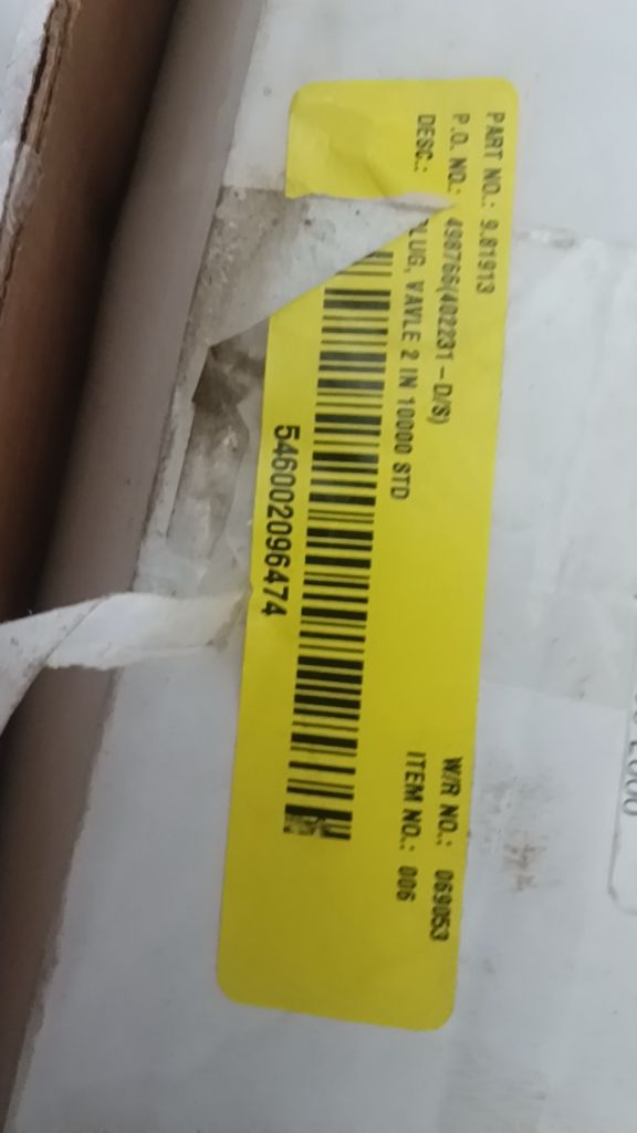 LUG, YAYLE 2 IN 10000 STD