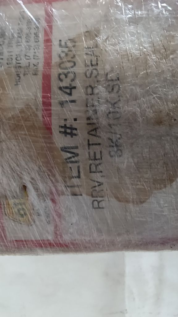 RRV RETAINER SEAL