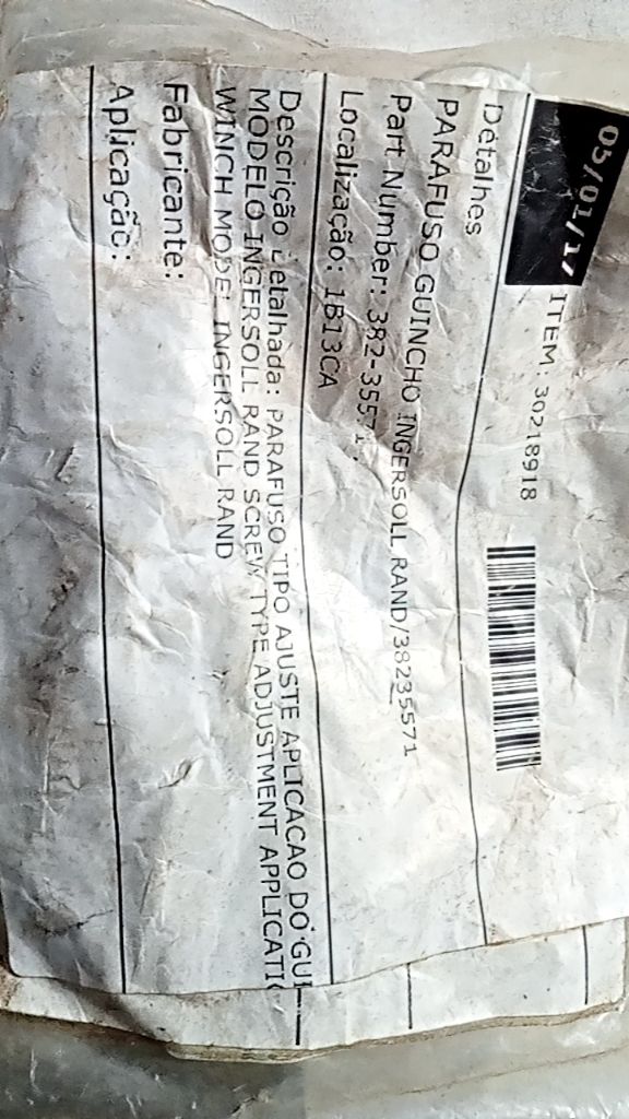 Winch Screw