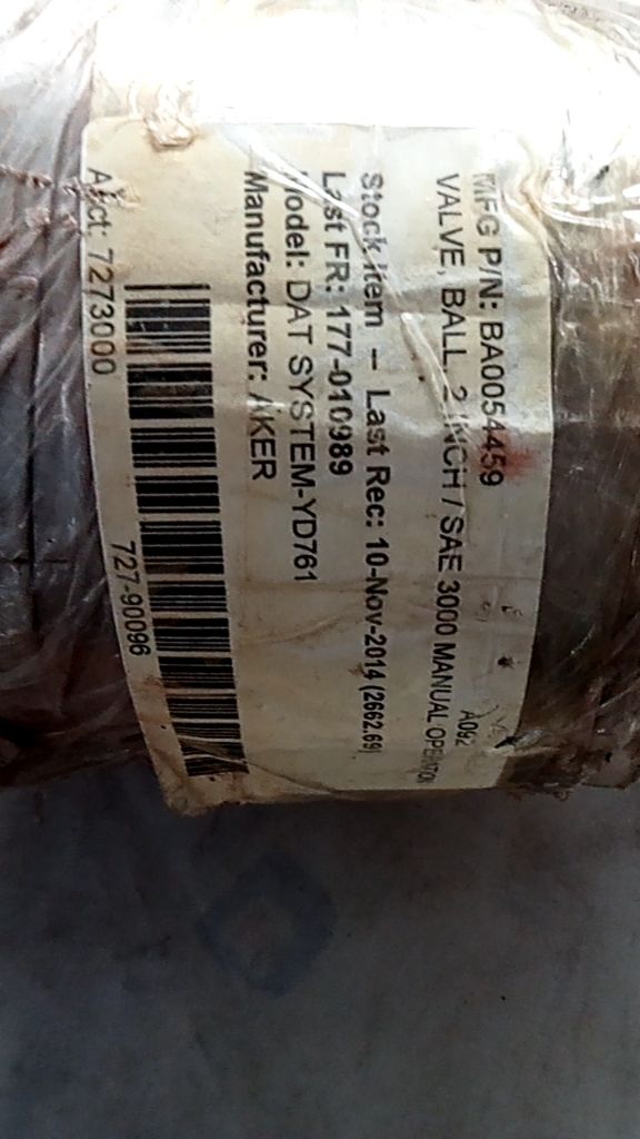 VALVE, BALL