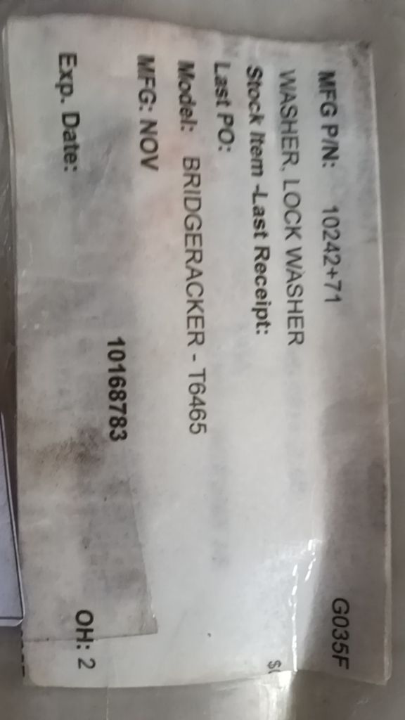 WASHER, LOCK WASHER