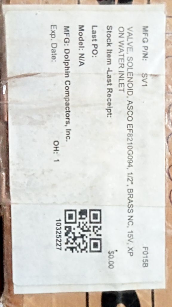 VALVE, SOLENOID
