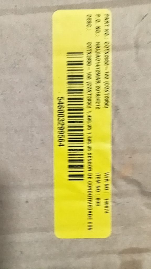 SENSOR DE CONDUTIVIDADE