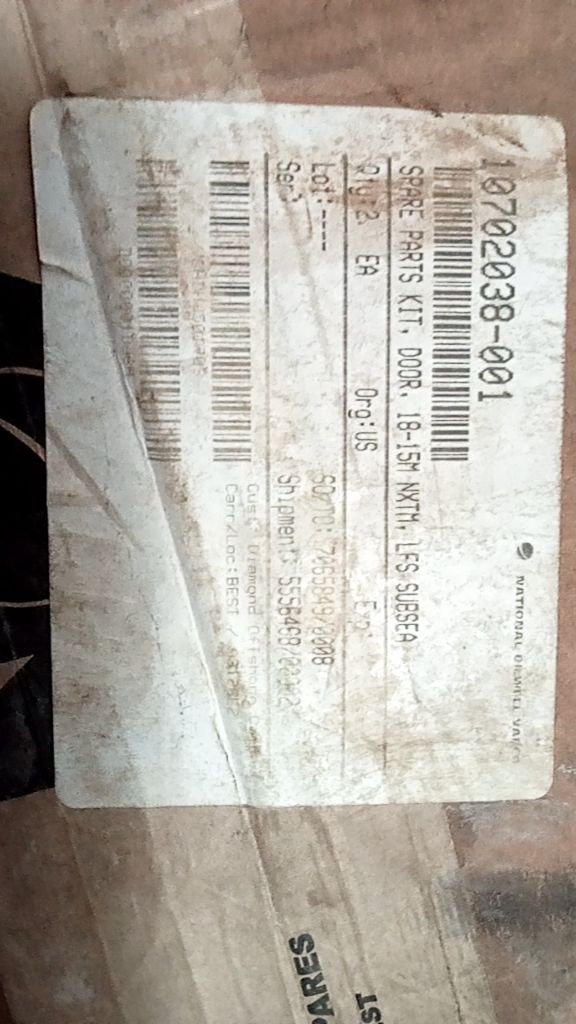 SPARE PARTS KIT