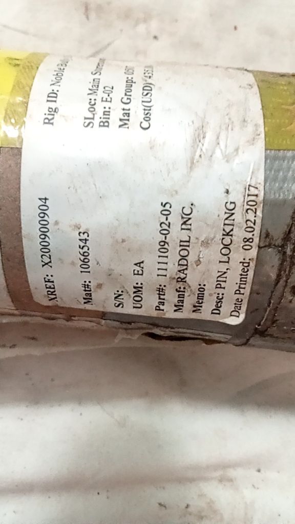 PIN, LOCKING