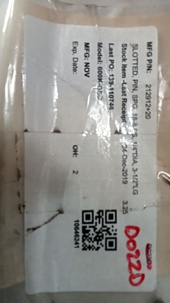 SLOTTED PIN