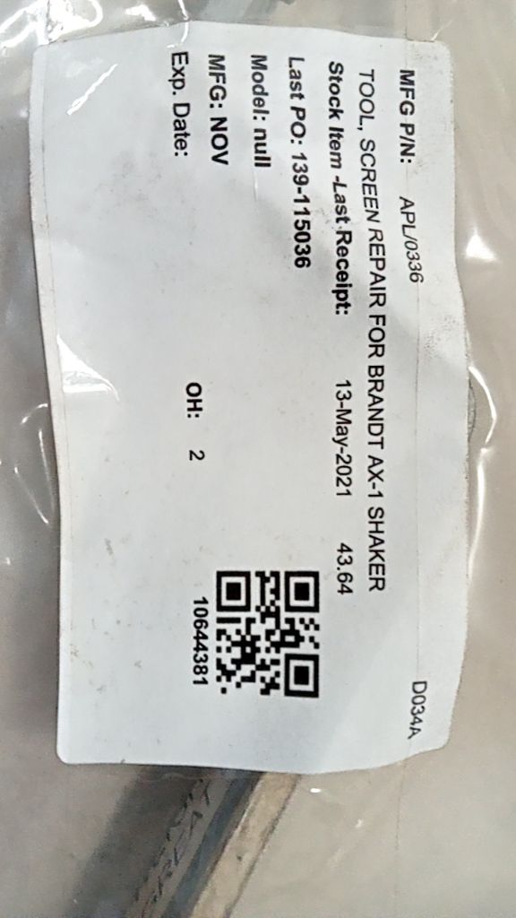 TOOL, SCREEN REPAIR