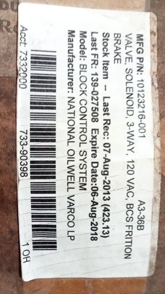 VALVE, SOLENOID