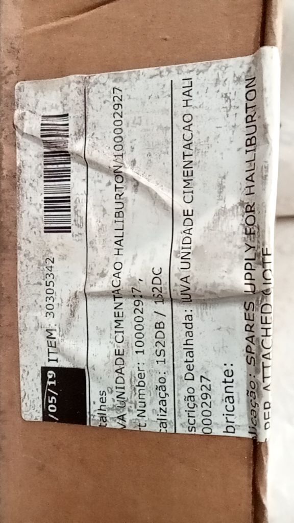 LUVA UNIDADE CIMENTACAO