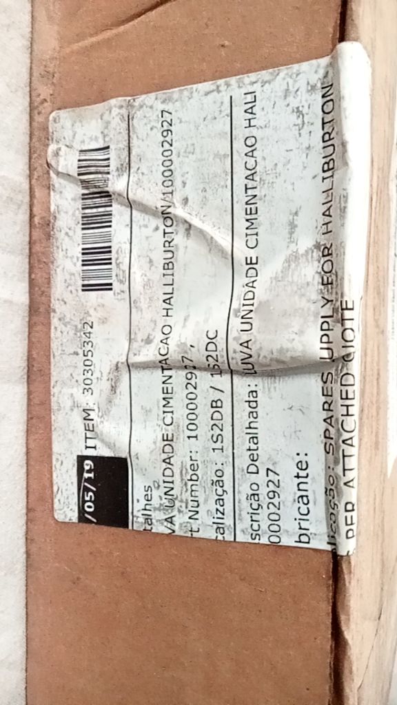 LUVA UNIDADE CIMENTACAO HALI