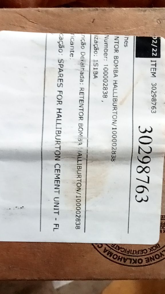 Retainer for Pump
