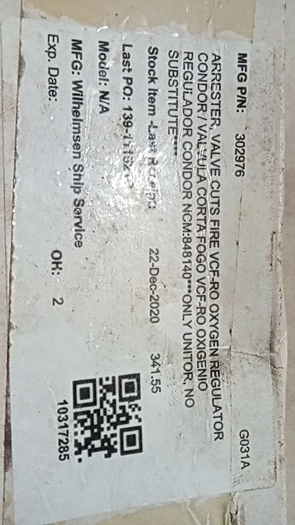 OXYGEN REGULATOR